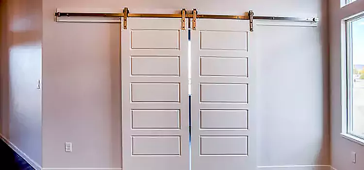 Glass Barn Door with Installation Hardware Kit Edmonds